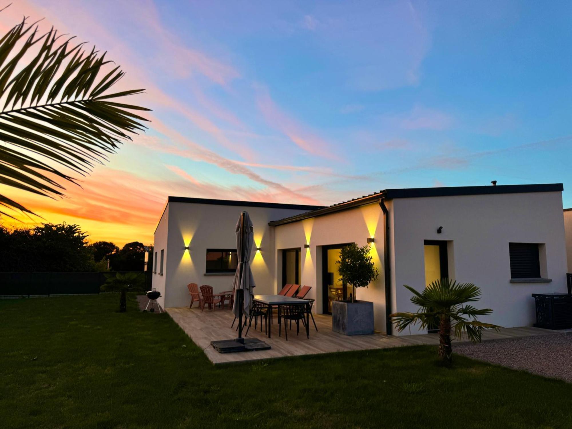 Maison Neuve 4 Etoiles Plain-Pied Proche De La Mer Plurien ภายนอก รูปภาพ