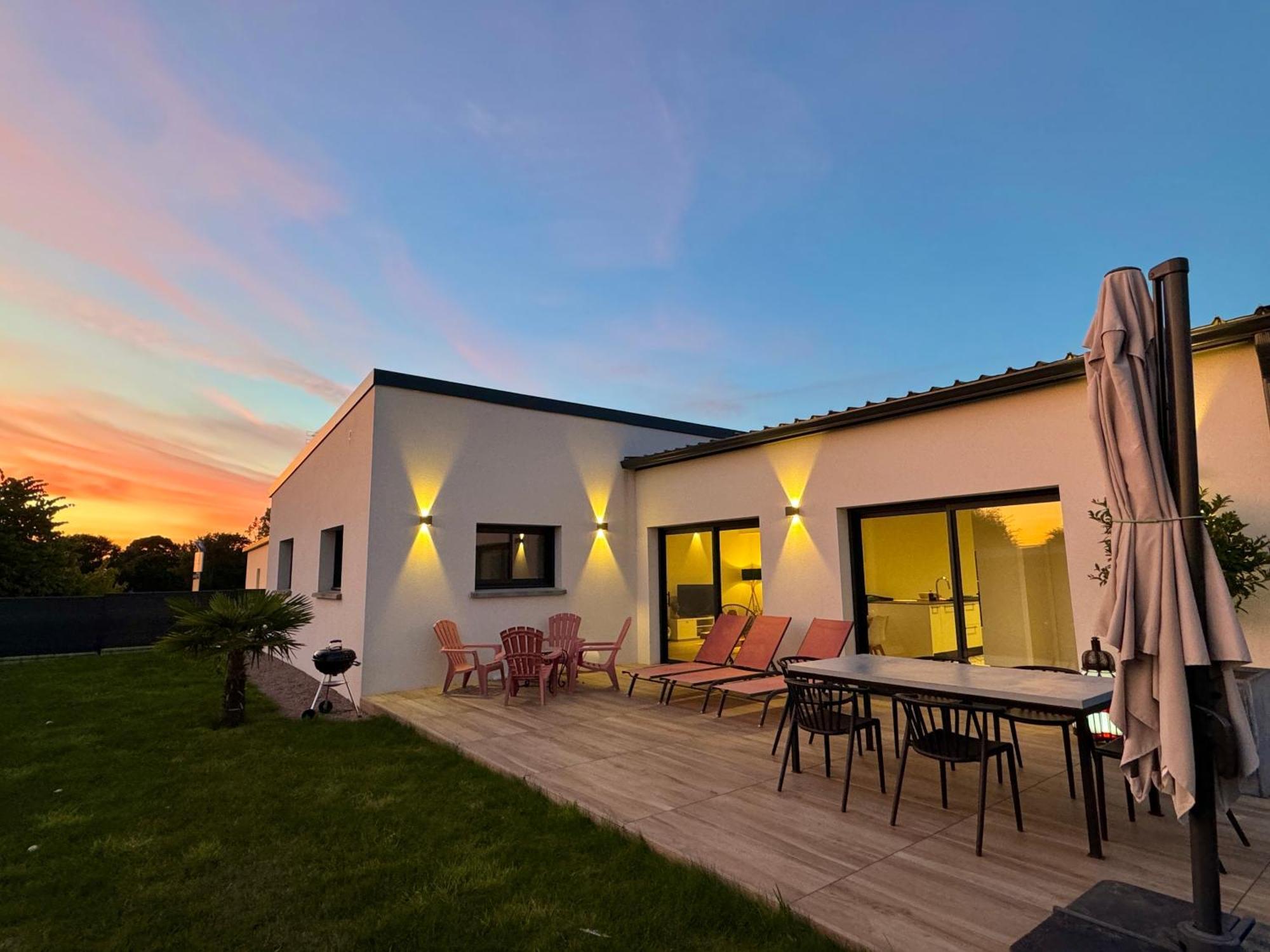 Maison Neuve 4 Etoiles Plain-Pied Proche De La Mer Plurien ภายนอก รูปภาพ