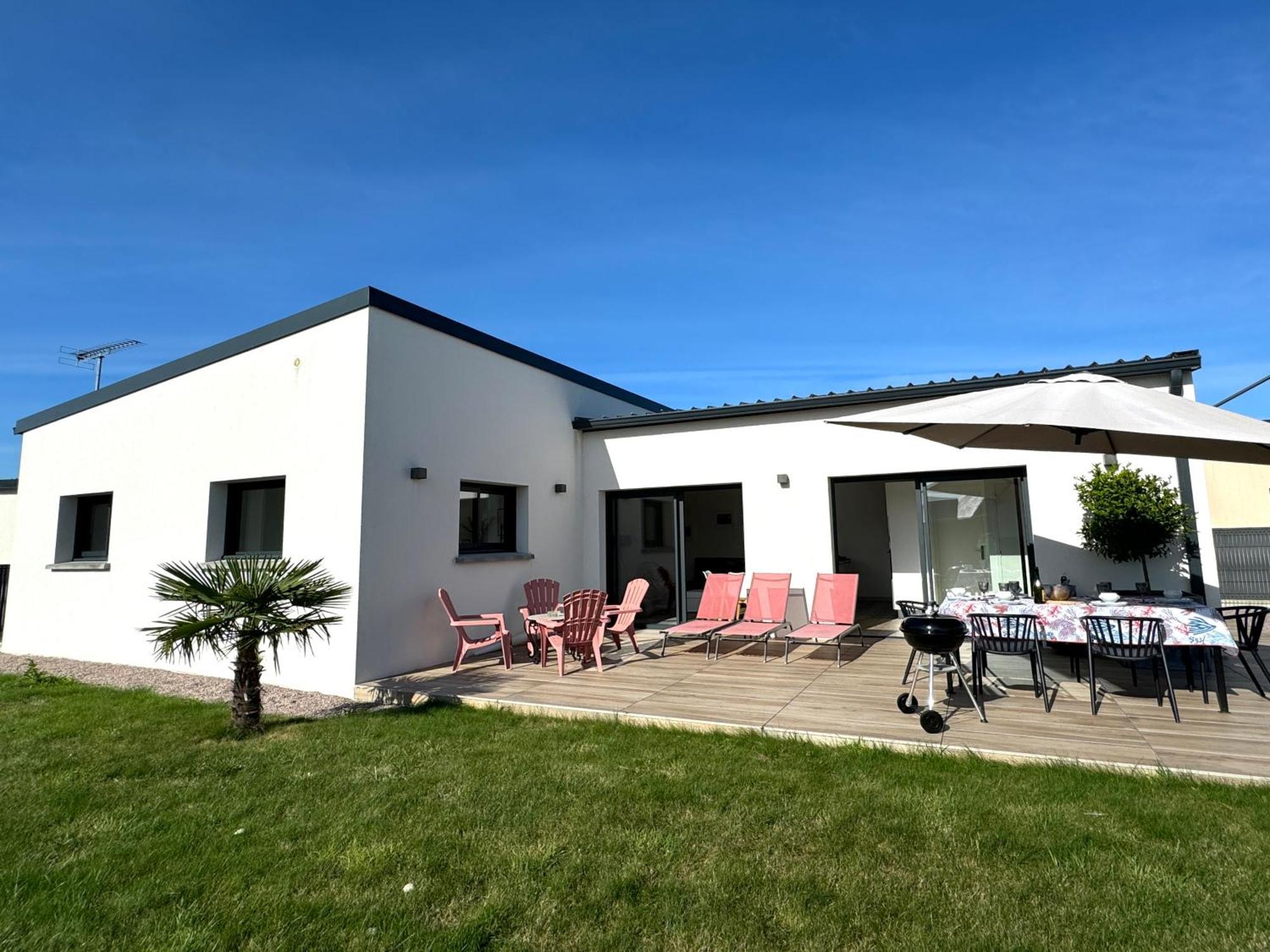Maison Neuve 4 Etoiles Plain-Pied Proche De La Mer Plurien ภายนอก รูปภาพ