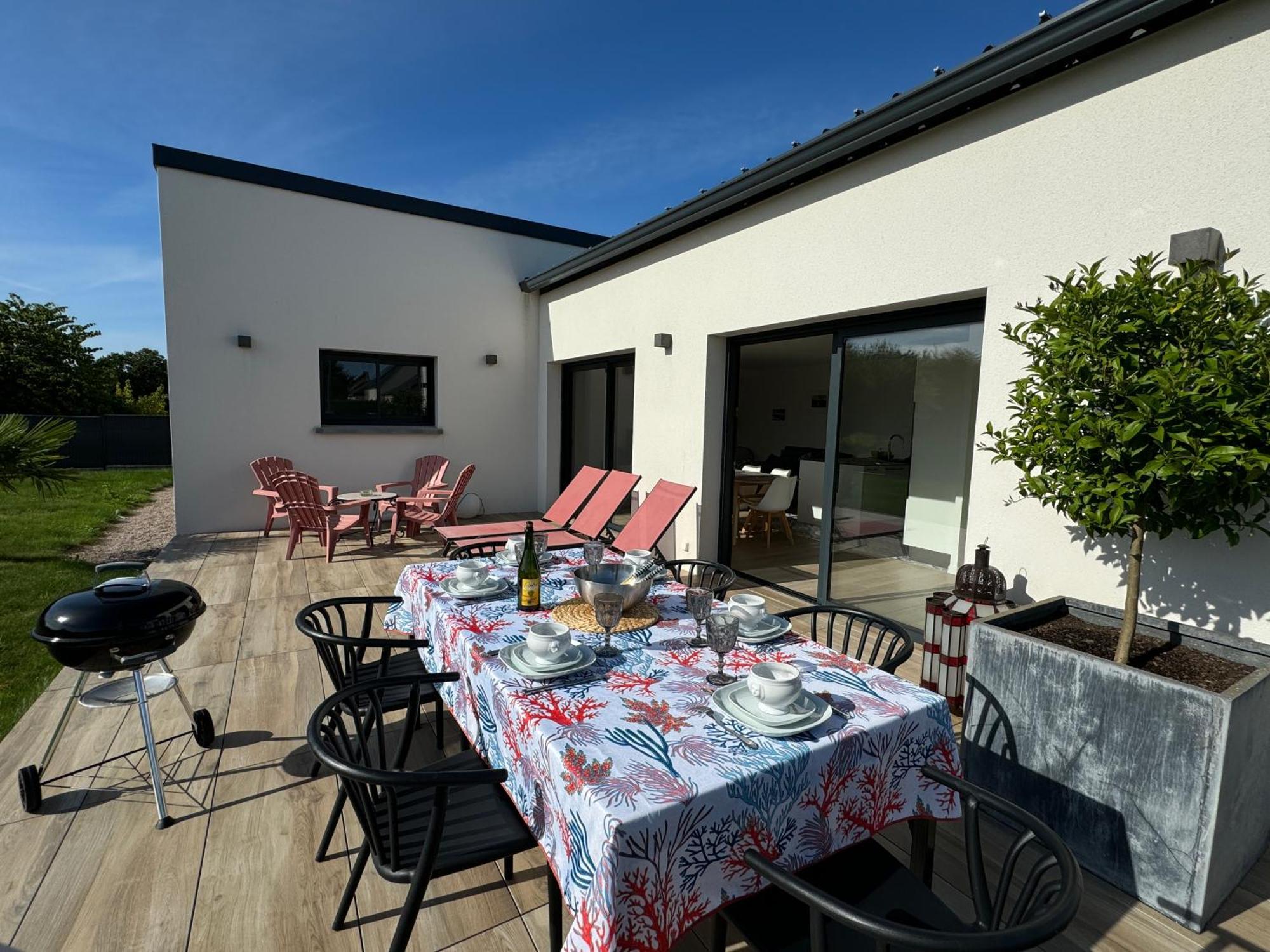Maison Neuve 4 Etoiles Plain-Pied Proche De La Mer Plurien ภายนอก รูปภาพ
