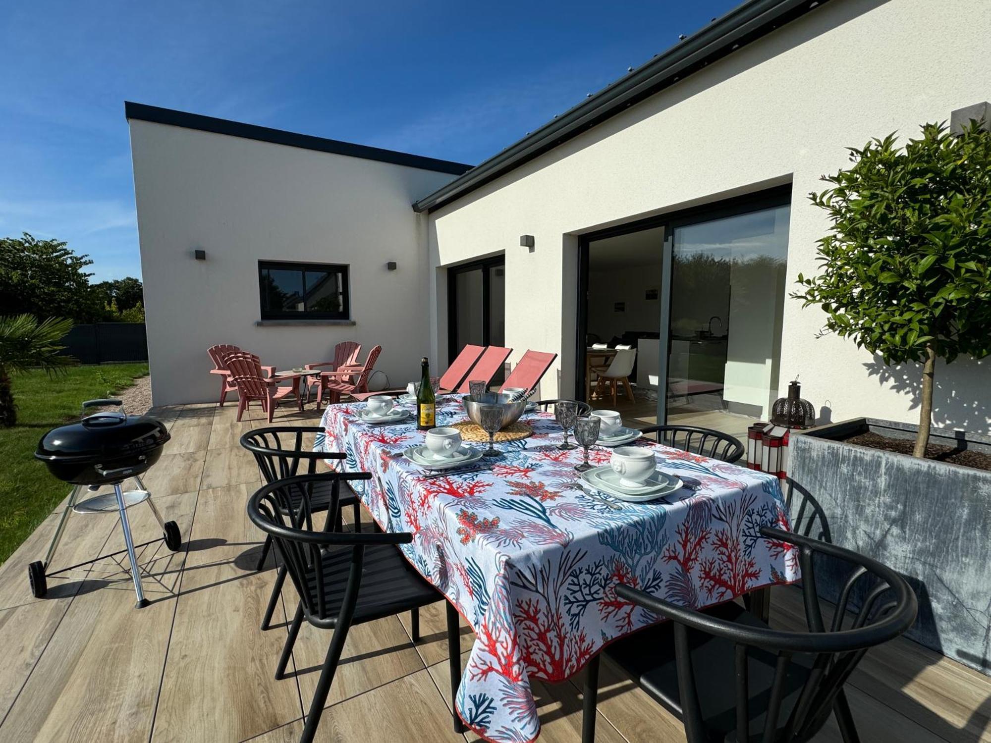 Maison Neuve 4 Etoiles Plain-Pied Proche De La Mer Plurien ภายนอก รูปภาพ